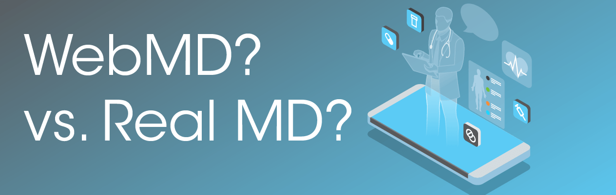 Webmd.com Logo - WebMD? Or the Real MD?