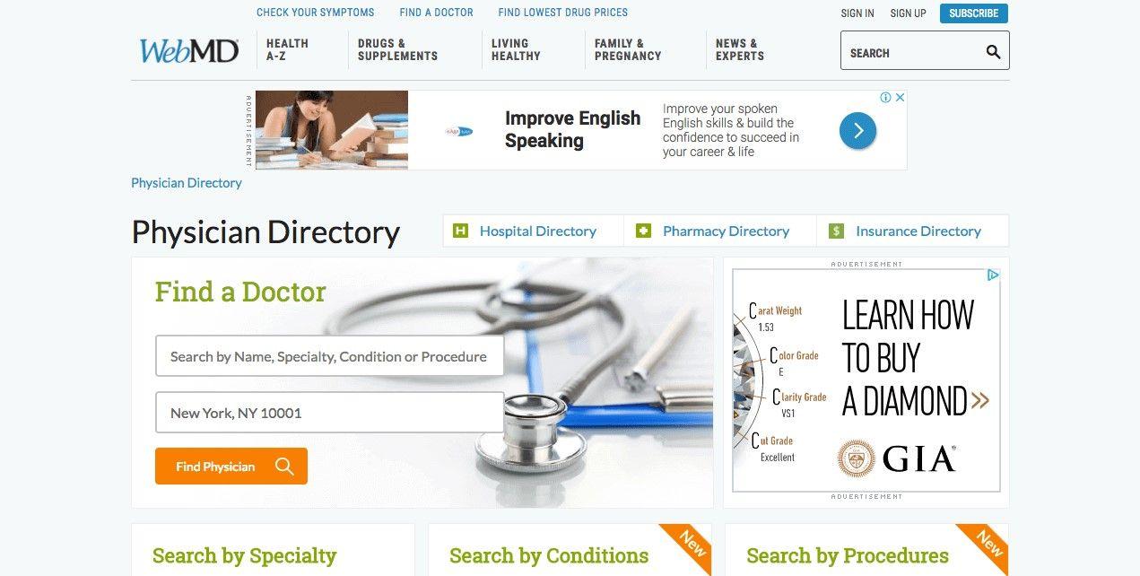Webmd.com Logo - How to add Business to WebMD. Get 20% OFF