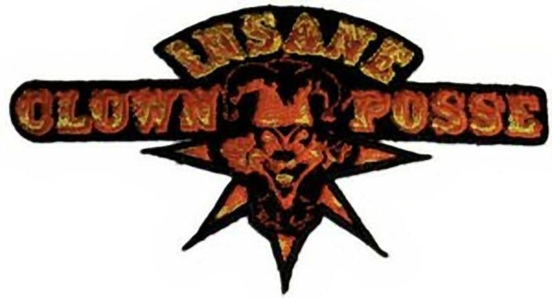 Jester Logo - Insane Clown Posse Iron-On Patch Jester Logo