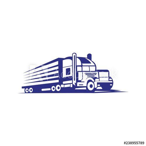 Trailer Logo - Truck Trailer Logo Transportation - inspiration Vector van - Buy ...