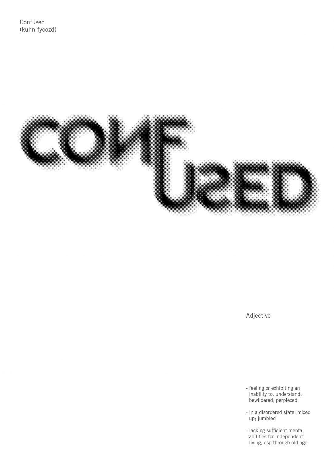 Confused Logo - Julian Reffo, italian graphic designer | Graphic design project ...