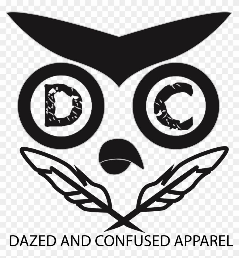 Confused Logo - Dazed And Confused Apparel Owl Logo - Emblem, HD Png Download ...