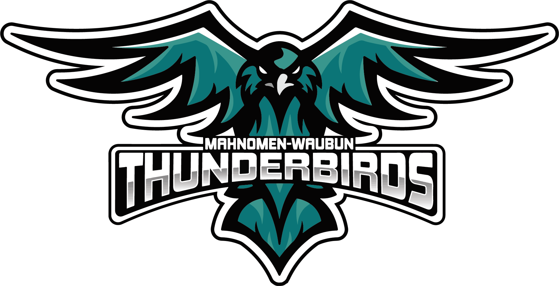 Waubun Logo - Mahnomen-Waubun Thunderbirds