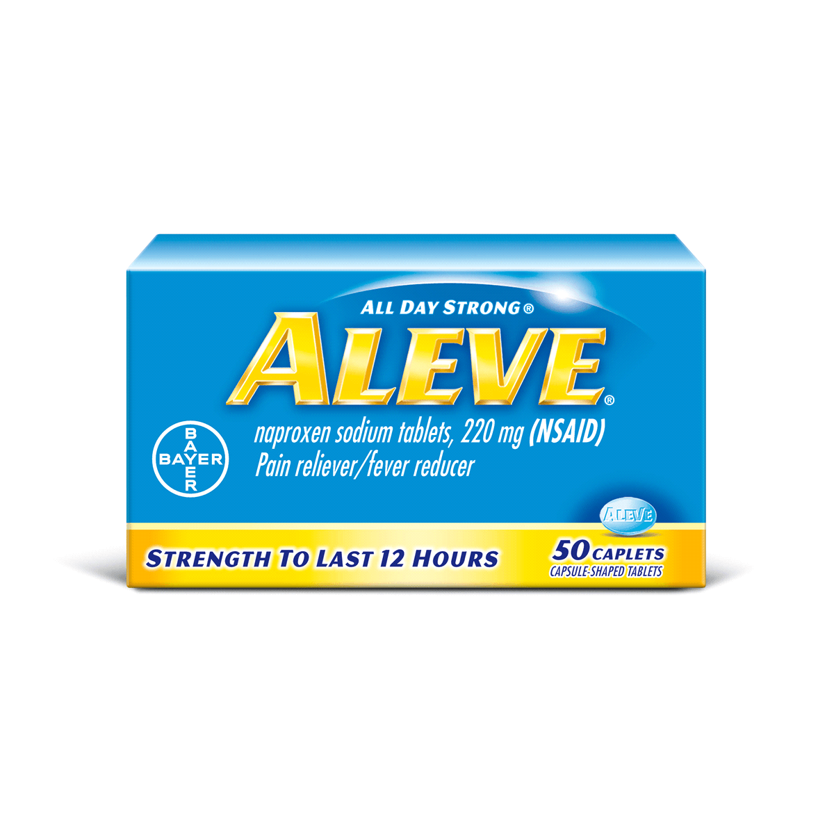 Aleve Logo - Aleve Caplets, 50 ct