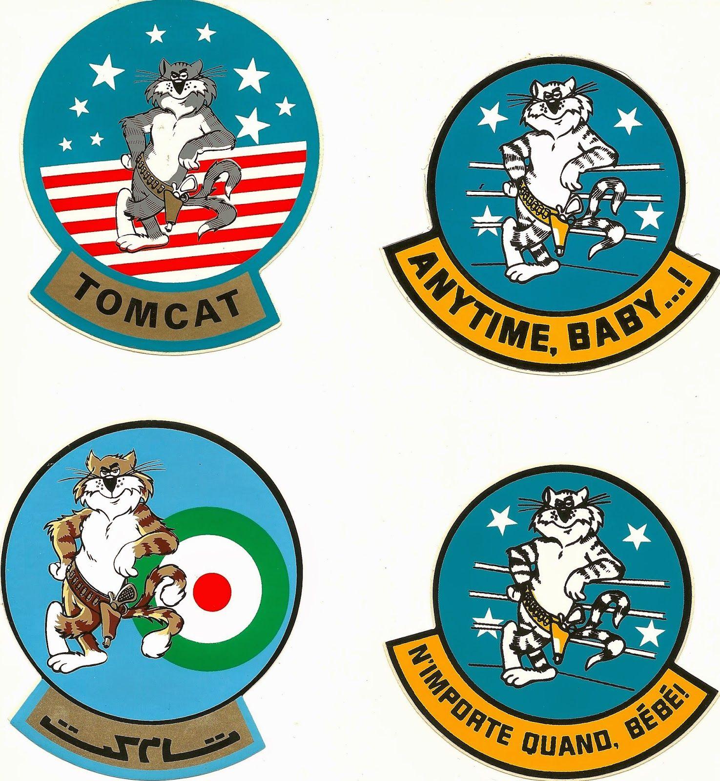 F-14 Logo - jaxvactomcat: How the F-14 Tomcat got it's name and logo