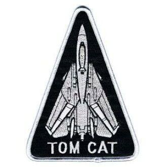 F-14 Logo - The emblem military patch F-14 TOMCAT triangle iron adhesion