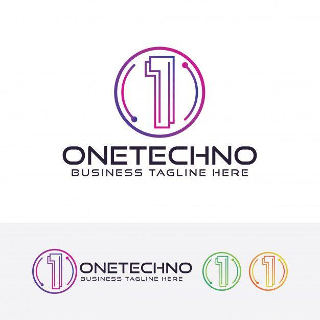 Techno Logo - One techno logo Vector | Premium Download