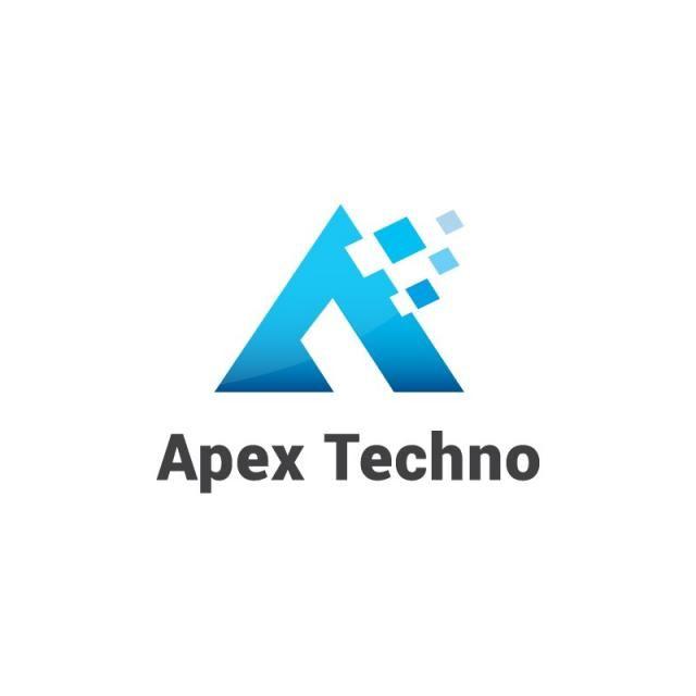 Techno Logo - Apex Techno Logo Template for Free Download on Pngtree