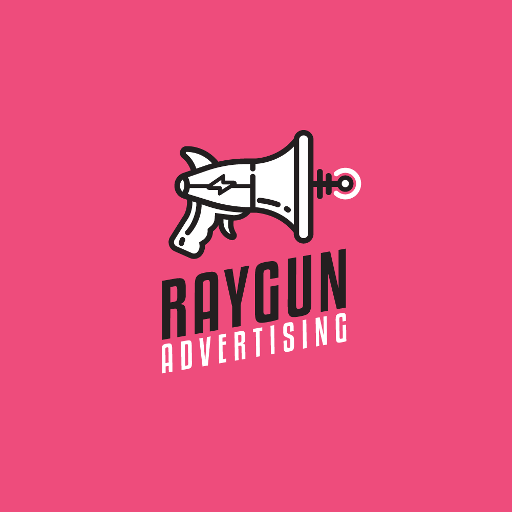 Megaphone Logo - For Sale: Raygun Advertising Megaphone Logo Design