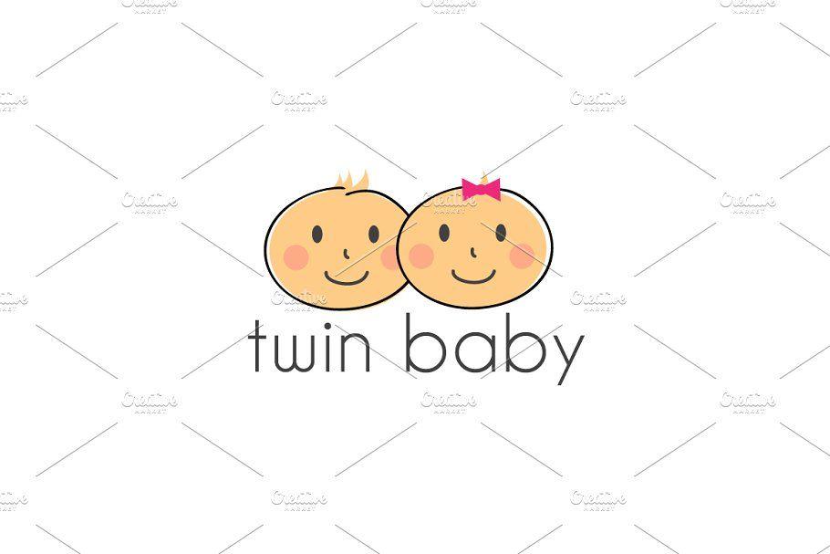 Tein Logo - Twin Baby Logo