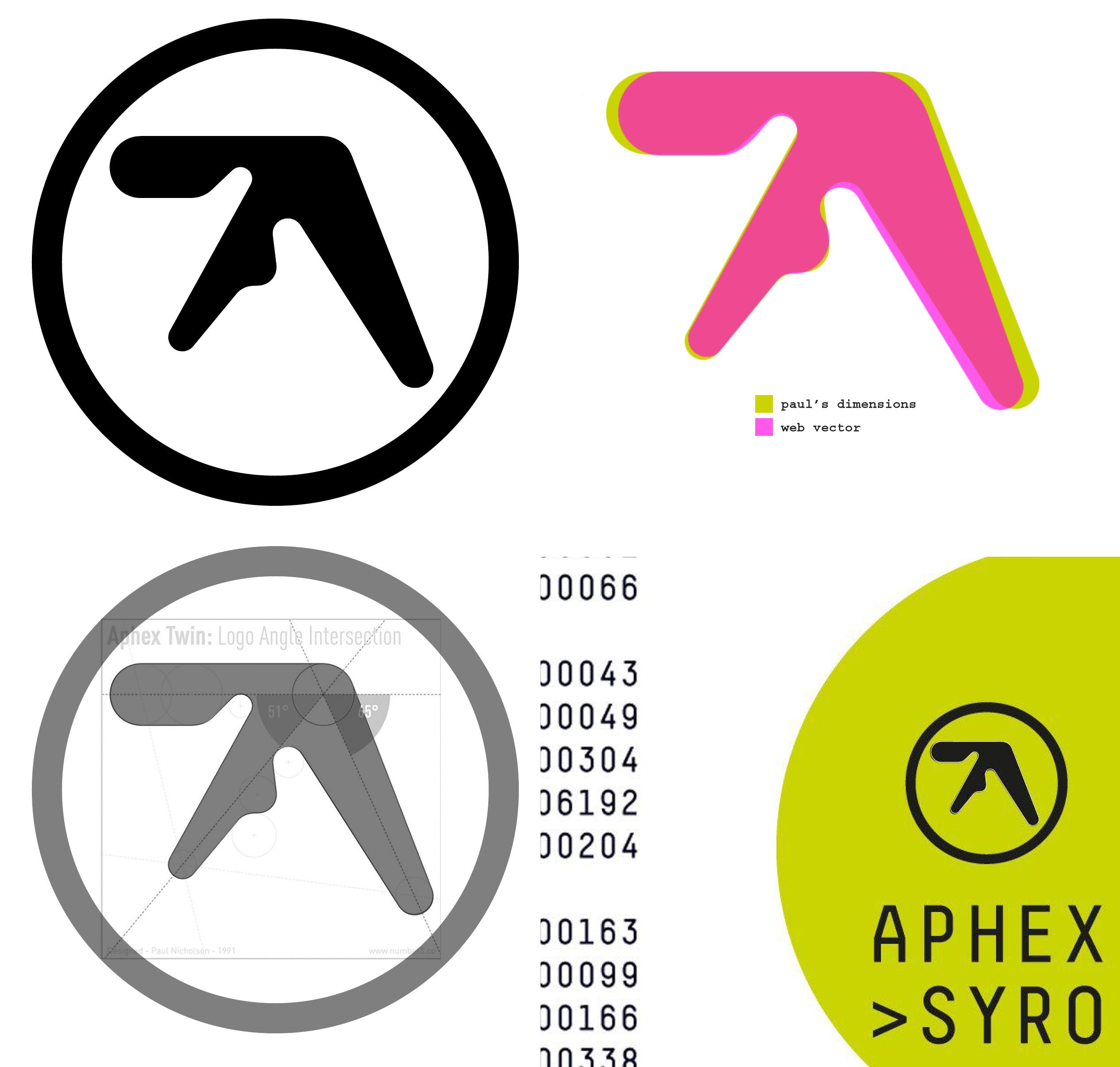 Tein Logo - I vectorized Paul Nicholson's 1991 Aphex Twin logo : aphextwin