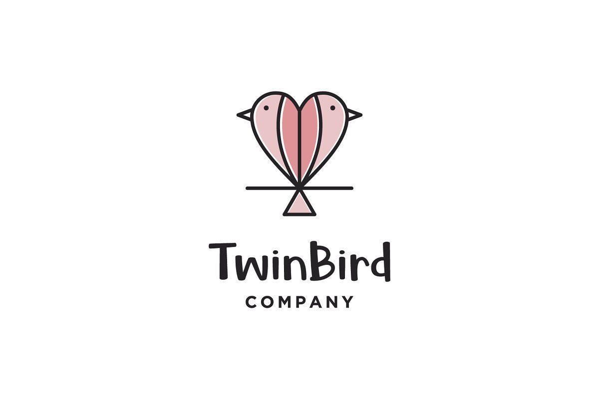 Tein Logo - twin bird logo