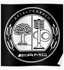 Afalterbach Logo - Amg Logo Posters | Redbubble