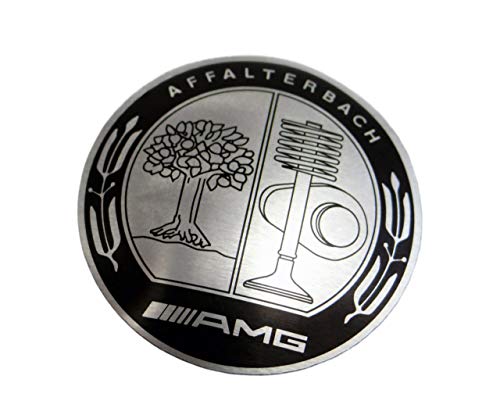 Afalterbach Logo - AMG Affalterbach style Logo - Shift Knob Emblem - Badge for gear shifter  knob - for Mercedes-Benz vehicles - 1 pc - diameter 1 7/64 inch - 2,8 cm