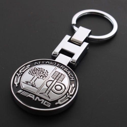 Afalterbach Logo - For AMG Affalterbach Metal Car Logo Emblem Badge Keychain Key Ring