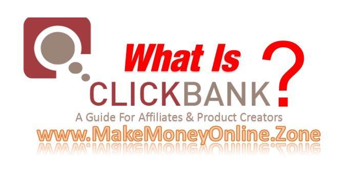 ClickBank Logo - What Is Clickbank? - The Make Money Online Zone -