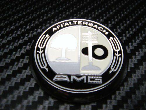 Afalterbach Logo - Mercedes Benz 3D AMG Classic Affalterbach METAL White Hood Emblem ...