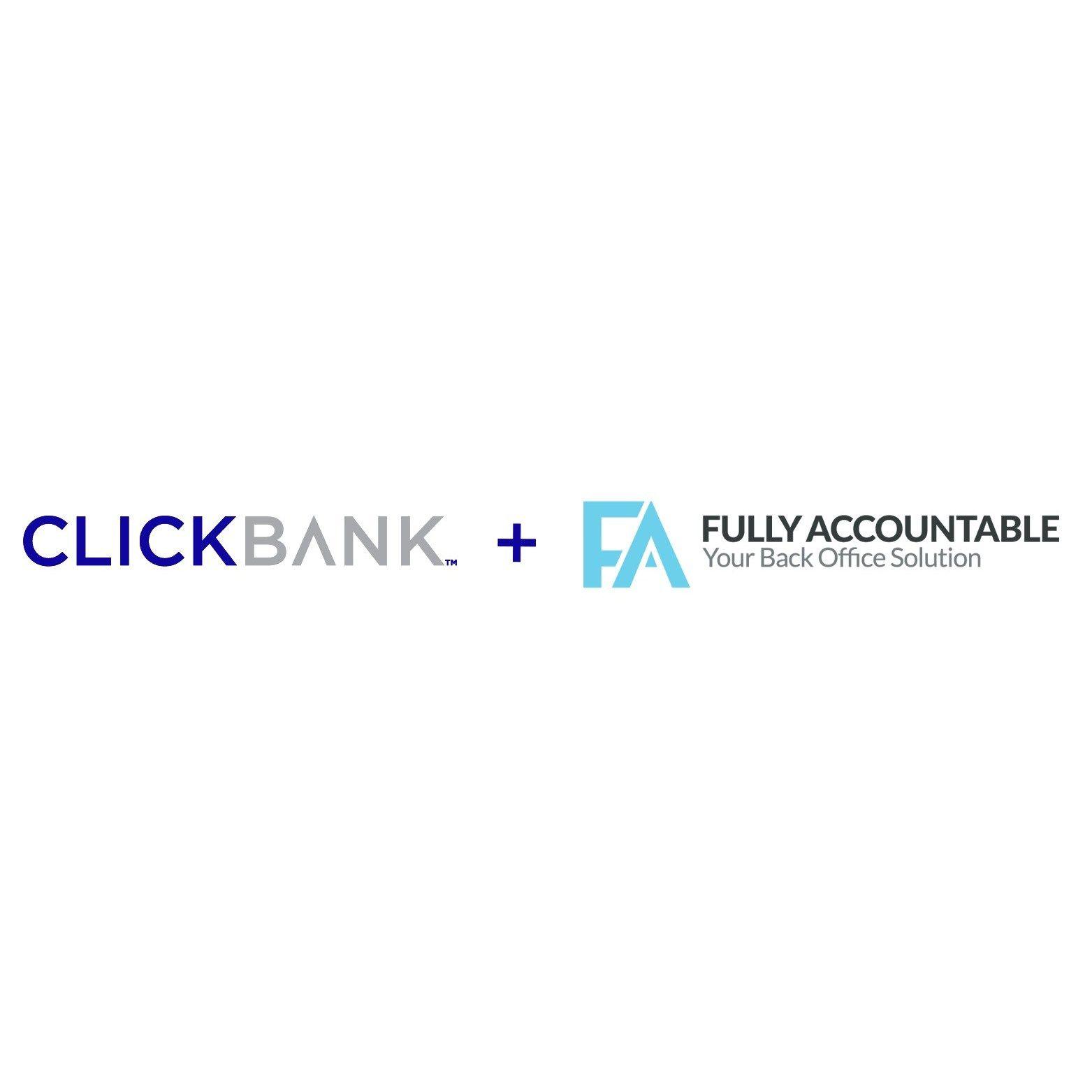 ClickBank Logo - ClickBank Announces Partnership With Fully Accountable