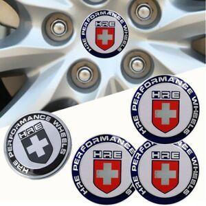 HRE Logo - Details about 4PCS 2.2'' 56mm HRE Performance Aluminum Car Wheel Center hub  Cap Emblem Sticker