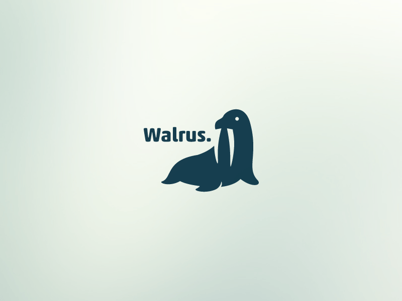 Walrus Logo - Walrus | tattoos! | Logo design inspiration, Logos design, Animal logo