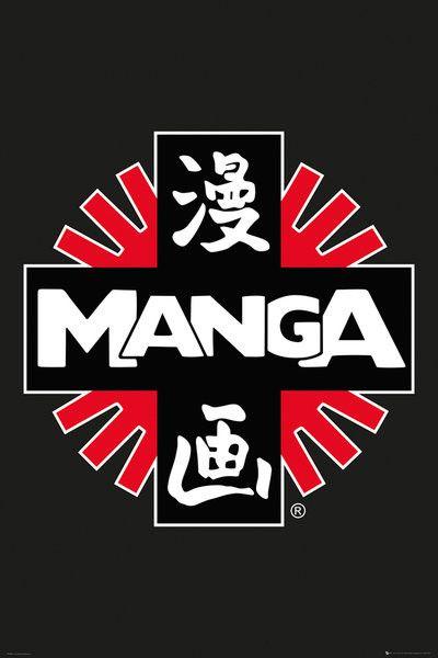 Manga Logo - Manga - Logo Poster | Sold at Abposters.com
