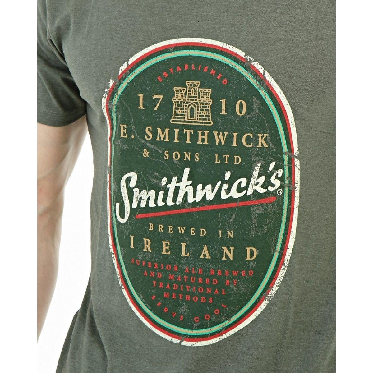 Smithwick's Logo - Smithwicks Distressed Label Tee