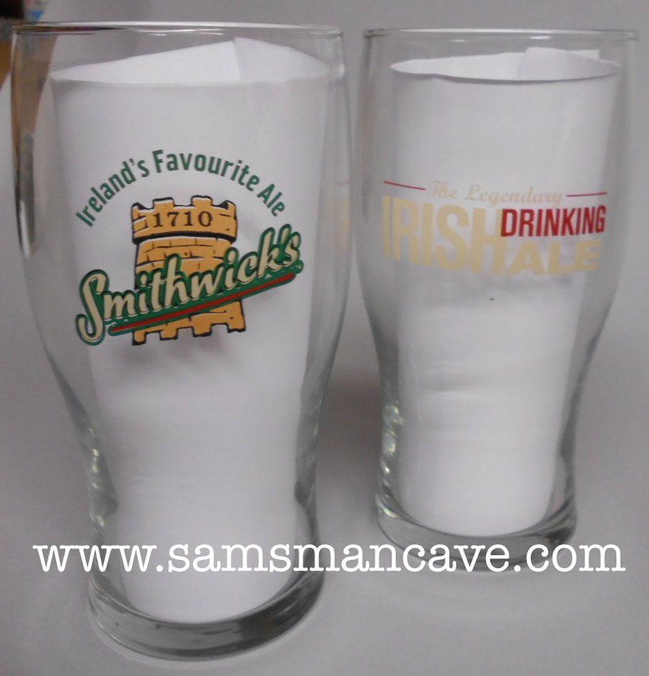 Smithwick's Logo - Smithwick's Irish Ale Glass Set of Two