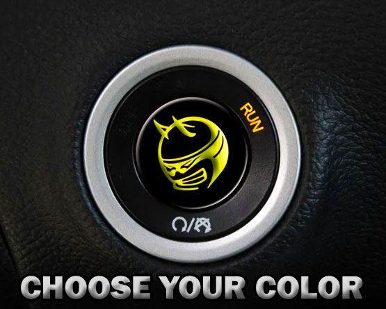 Charger Logo - Scat Pack Starter Button Overlay