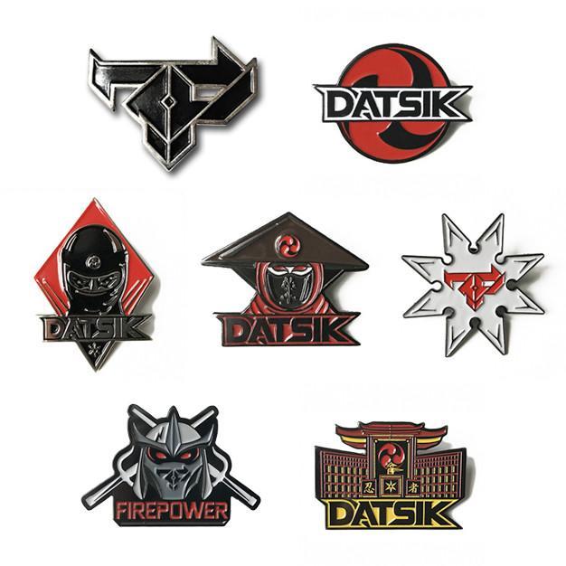 Datsik Logo - DATSIK / FP Lapel Pin Pack