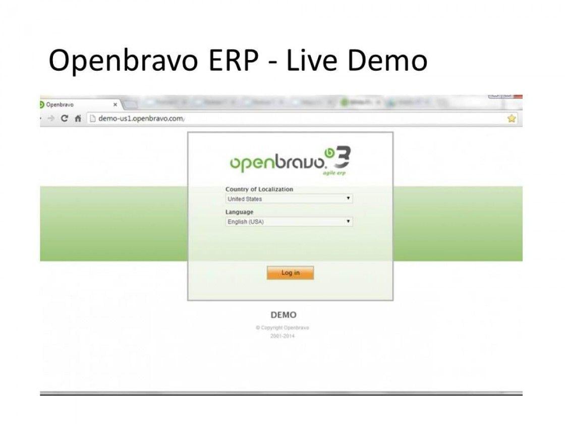 Openbravo Logo - Openbravo Demo - Openbravo ERP - Agility ERP