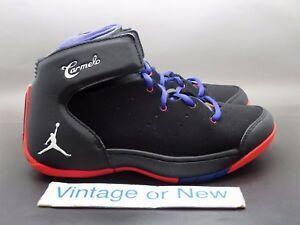 Melo1 Logo - Details about Nike Air Jordan Melo 1.5 Black White Dark Concord Infrared 23  BG 2014 sz 4.5Y