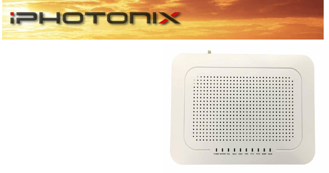 iPhotonix Logo - 74xx Series GPON/Active Ethernet ONT - Series ONTs 74xx Series GPON ...