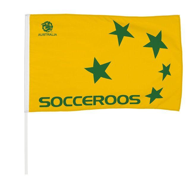 Socceroos Logo - Burley Sekem | Shop | Viewing Socceroos Logo Supporter Flag