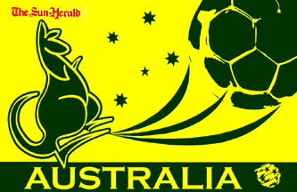 Socceroos Logo - Socceroos flag (Australia)