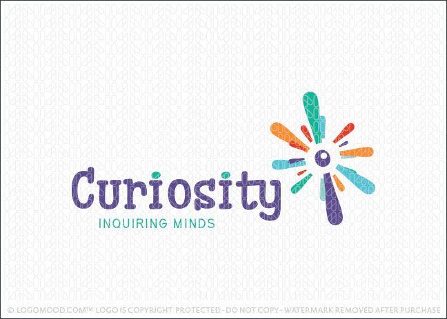 Curiosity Logo - Curiosity Eye | Readymade Logos for Sale