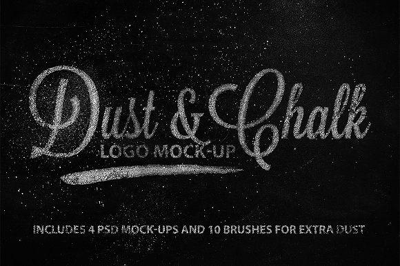 Chalk Logo - Dust & Chalk Logo Mock-up