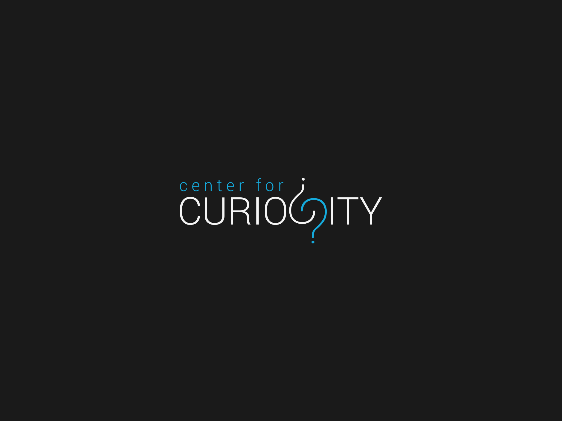 Curiosity Logo - DesignContest - Center for Curiosity center-for-curiosity