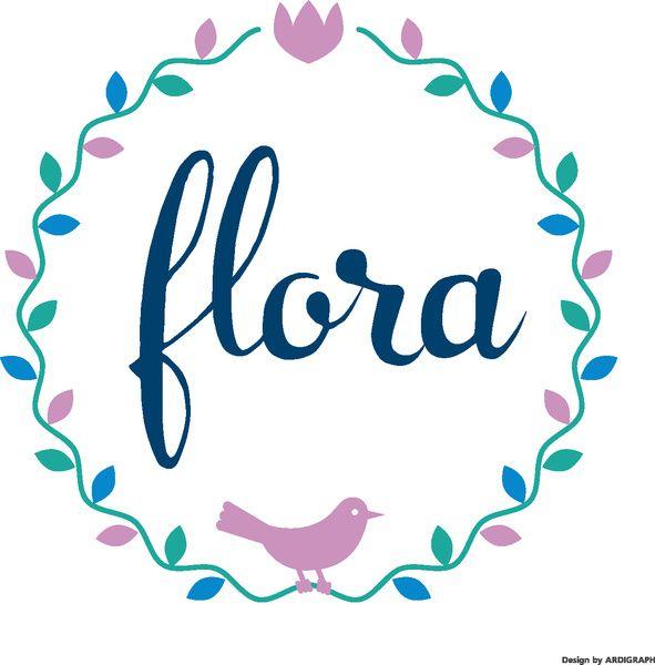 Flora Logo - Logo flora Free vector in Adobe Illustrator ai ( .ai ) vector ...