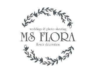 Flora Logo - MS FLORA logo design