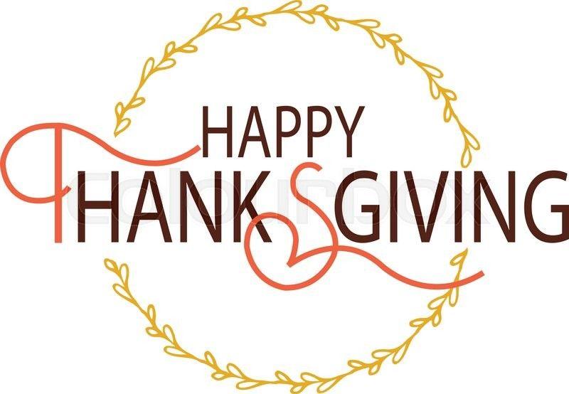 Thanksgivig Logo - Happy thanksgiving Logos