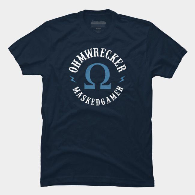 Ohmwrecker Logo - Ohm Logo Tee T Shirt By Ohmwrecker Design By Humans