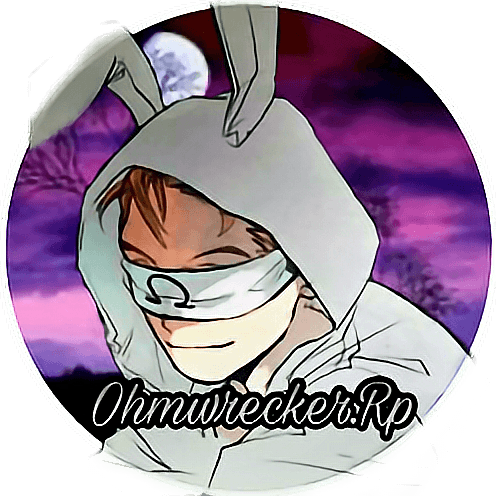 Ohmwrecker Logo - logo bbs ohm - Sticker by darkiplier._.fam_x_squad