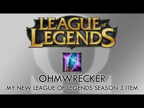 Ohmwrecker Logo - My New League of Legends Item - Ohmwrecker