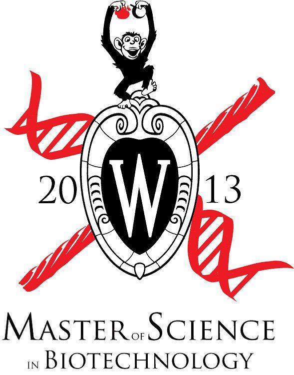 UW-Madison Logo - UW Madison MS Biotechnology Logo 2013. Logo created for the