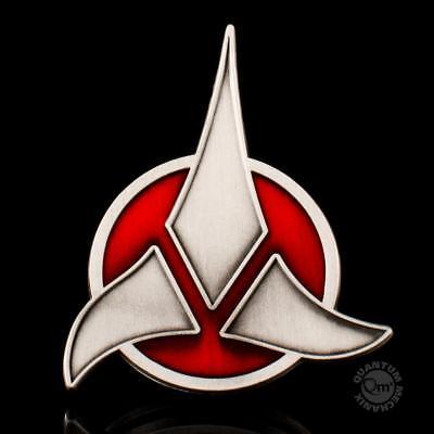 Klingon Logo - QMX Star Trek Klingon Logo Magnetic Communicator 2.5