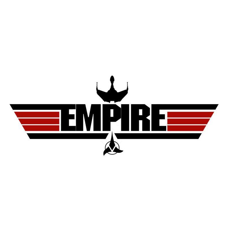 Klingon Logo - Empire Top Gun Logo IKS Korga Star Trek Klingon Women's Vest