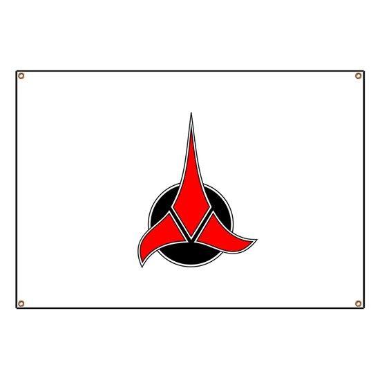 Klingon Logo - Klingon Emblem Banner