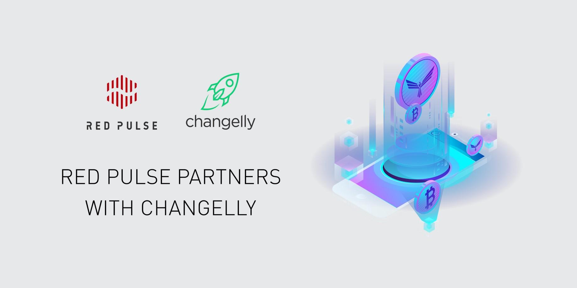 Changelly Logo - Red Pulse Partners with Changelly - Red Pulse