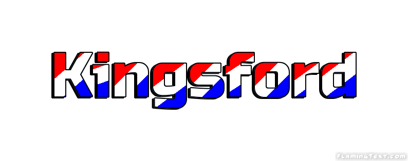 Kingsford Logo - United States of America Logo | Free Logo Design Tool from Flaming Text