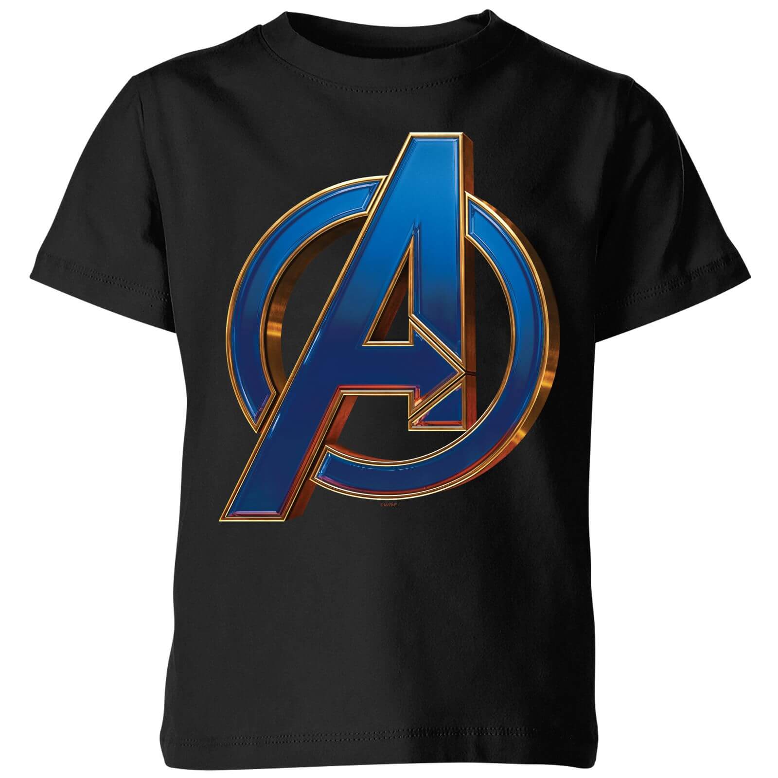 Heroic Logo - Avengers Endgame Heroic Logo Kids' T-Shirt - Black